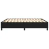 vidaXL Boxspringbettgestell Schwarz 160x200 cm Stoff Produktbild-Vorschau 5