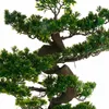 Albero artificiale bonsai in vaso nero 80x20 cm Decorazione Anteprima dell’immagine prodotto 8