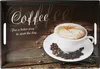 Melaminowa taca do serwowania COFFEE 50x35cm biała Podgląd zdjęcia produktu 1