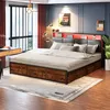 Čalúnená posteľ 180x200cm, manželská posteľ so 4 zásuvkami, Náhľad obrázku produktu 2