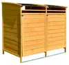 Mülltonnenverkleidung Braun Doppelbox 2x 120L oder 240L Produktbild-Vorschau 1