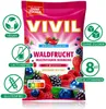 A product packaging image of VIVIL Waldfrucht Multivitaminbonbons. Produktbild-Vorschau