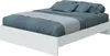 Dmora Doppelbett Yakima Weiß Matratze 160x190 cm Produktbild-Vorschau 9