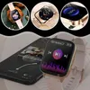 Damen Smartwatch Gold Mit Bluetooth Anrufen – 2 Armbänder, Produktbild-Vorschau 6