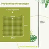 COSTWAY 5 sztuk dekoracyjnego ogrodzenia ogrodowego, Podgląd zdjęcia produktu 7