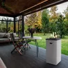 Terrassenheizer Patio Slim Stahl weiß manuelle Steuerung Produktbild-Vorschau 5