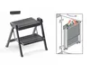 Hailo Escabeau pliant 4410001 Stepfix 2 marches Escabeau Voir les images du produit 2