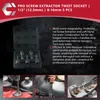 Bolzenausdreher Set 1/2" 5-tlg 8-16 mm - Screw & Bolt Produktbild-Vorschau 2