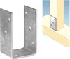 Domax Pfostenträger 90x60x125mm aus 4mm Stahl, Produktbild-Vorschau 1
