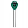 A green three-way meter for measuring soil pH, moisture, and light, with two silver probes extending downwards. Podgląd zdjęcia produktu