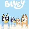 Jerry Fabrics Asciugamano da spiaggia 70x140 Bluey cani blu Anteprima dell’immagine prodotto 3