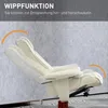 Relaxfauteuil met voetenbankje, lederlook, verstelbare Productafbeelding-voorbeeld 7