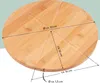 bremermann Set de quatre pizzas 3 pièces en bambou | acier Voir les images du produit 7