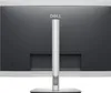 The back of a Dell monitor on a light gray background. Produktbild-Vorschau