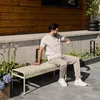 di volio Gartenbank BAISO - Metallbank für Terrasse & Produktbild-Vorschau 5