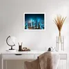 Poster - Poster ohne Rahmen - Stadt Nacht Straße - 50x40 cm Produktbild-Vorschau 5