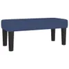 Boxspringbett mit Matratze Blau 120x200 cm Stoff Produktbild-Vorschau 6