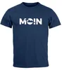 Herren T-Shirt Moin Möwe Hamburg Nordisch Norden Dialekt Produktbild-Vorschau 2