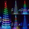 1.8M LED Spiral Weihnachtsbaum RGB Dimmbar Spiralbaum Produktbild-Vorschau 3