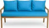 Cuscini per panchina da giardino Blu| Seduta 160x60x7 + Anteprima dell’immagine prodotto 6