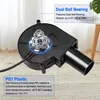 Radiální ventilátor 12 V, 220 V, s regulátorem pro pracovní Náhled obrázku produktu 5