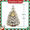 Künstlicher Weihnachtsbaum Tischbaum mit LED-Beleuchtung 60 Produktbild-Vorschau 2