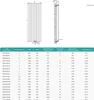 EMKE Heizkörper Vertikal Design Paneelheizkörper 1800x460mm Produktbild-Vorschau 7