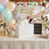 Creative Deco Boîte à cartes de mariage blanche, coffret en Voir les images du produit 4