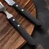 Komplet 6 widelców do steków i pizzy ze stali nierdzewnej Podgląd zdjęcia produktu 8