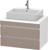 Konsolenunterschrank DURASTYLE 512x800x548mm basalt Produktbild-Vorschau 3