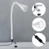 Lampe de lecture LED / luminaire de chevet à pince blanche Voir les images du produit 5
