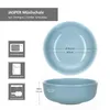 Ritzenhoff 6x Jasper Schale Ø14,5cm Graublau 360ml Steingut Produktbild-Vorschau 6