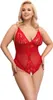 Bodysuit mit offenem Schritt - Rot Produktbild-Vorschau 3