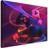 Leinwandbild Spielerset 100x70 Feeby Violett bild für die Produktbild-Vorschau 1