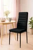 ModernHome LR-1494 Sada 4 ks jídelních židlí VELVET, černá Náhled obrázku produktu 15