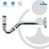 tecuro Bidet-Röhrengeruchsverschluss - Messing verchromt Produktbild-Vorschau 5