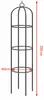 Gardebruk Obelisco per Rose Piante Rampicanti 200 x 40cm in Anteprima dell’immagine prodotto 6