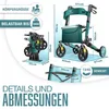 Rollator KESSER® in alluminio pieghevole, regolabile in Anteprima dell’immagine prodotto 10