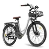 City E Bike 26 Zoll 158 - 198 cm bis zu 160 - 200 km 36 V Produktbild-Vorschau 4