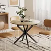 HOMCOM Rozťahovací jedálenský stôl 100/135 x 100 cm, Náhľad obrázku produktu 9