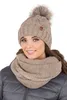 Vivisence damen bommelmütze und schal set warm Produktbild-Vorschau 1