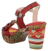 Laura Vita Damen Sandalette Blüte Schmuckstein Kork NELLAO Produktbild-Vorschau 16