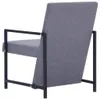 VidaXL 282155, Poliester, Szary, 110 kg, 530 mm, 690 mm, Podgląd zdjęcia produktu 5