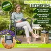 Lot de 2 chaises de jardin tillvex® empilables et Voir les images du produit 6