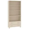 vidaXL Highboard HAMAR Massivholz Kiefer Honigbraun - Produktbild-Vorschau 3