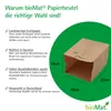 bioMat Sacs en papier compostables de 7l pour déchets Voir les images du produit 4