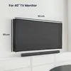 kwmobile 40" TV Abdeckung Indoor - Fernseher Hülle Produktbild-Vorschau 3