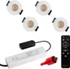 S-Polylight PREMIUM Mini LED- Einbauspots Warmweiss 3.000K, Produktbild-Vorschau 1