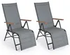 COSTWAY 2er Set Sonnenliege klappbar, Liegestuhl mit Produktbild-Vorschau 1