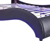 Schwarz 140x200cm Polsterbett (Ohne Matratze) Produktbild-Vorschau 10